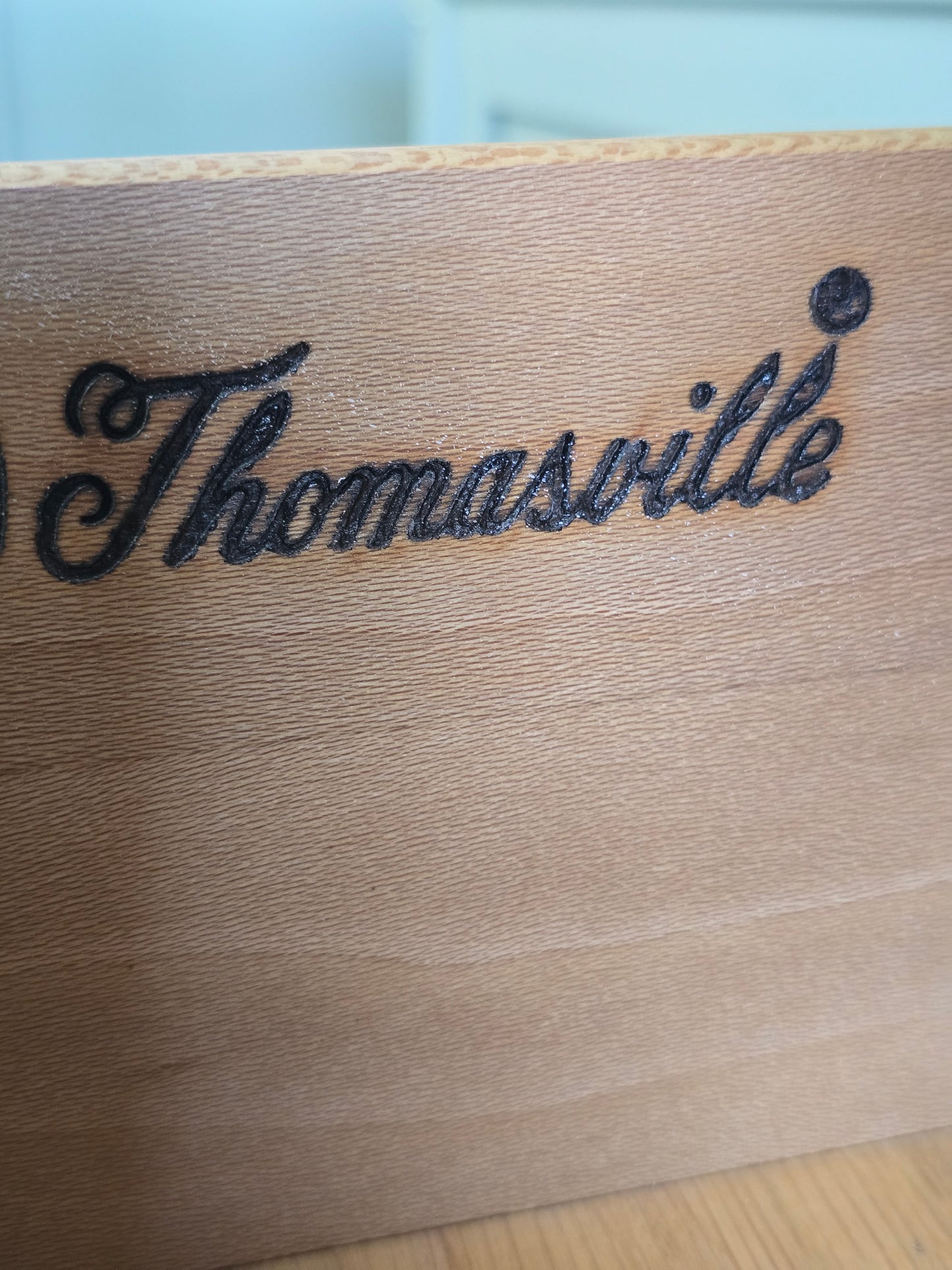 Thomasville green long sideboard