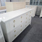 Kathy Ireland alabaster lacquered dresser