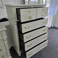 Pawama Jack solid wood lacquered cream chest