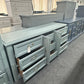 Broyhill teal long dresser
