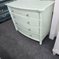Cute minty green solid wood bowfront dresser