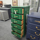 Dixie green lacquered lingerie chest