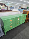 Dixie green lacquered dresser