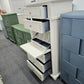 Drexel heritage cream lacquered chest/secretary
