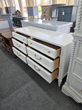 Stanley Regency white dresser