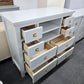 Rustic gray dresser / stand