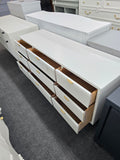 Bassett MCM alabaster dresser