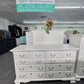Kincaid solid wood off white dresser