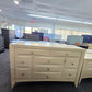 9 drawers beige dresser