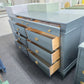 Pulaski dark green dresser