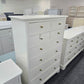 Thomasville alabaster lacquered tall chest