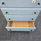Vaughan Bassett lacquered blue chest
