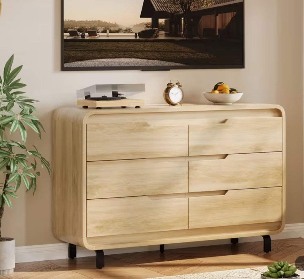 MCM 6 drawers dresser - new