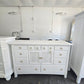 American signature white lacquered dresser