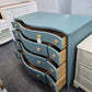 Baker furniture teal dresser