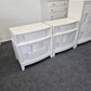 Havertys off white pair of nightstands