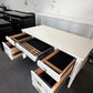 Cute white executive desk