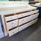 American Drew gray dresser