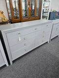 Solid wood Kincaid gray dresser