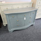 7 drawers green gray dresser