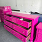 Pink lacquered gorgeous dresser