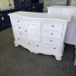 Super cute white girlie dresser