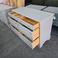 Ethan Allen gray dresser