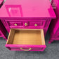 Dixie Regency pair of nightstands lacquered