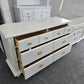 Broyhill off white dresser