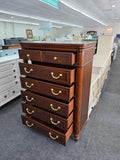 Solid wood 6 drawers chest