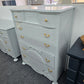 Antique blue Lacquered chest
