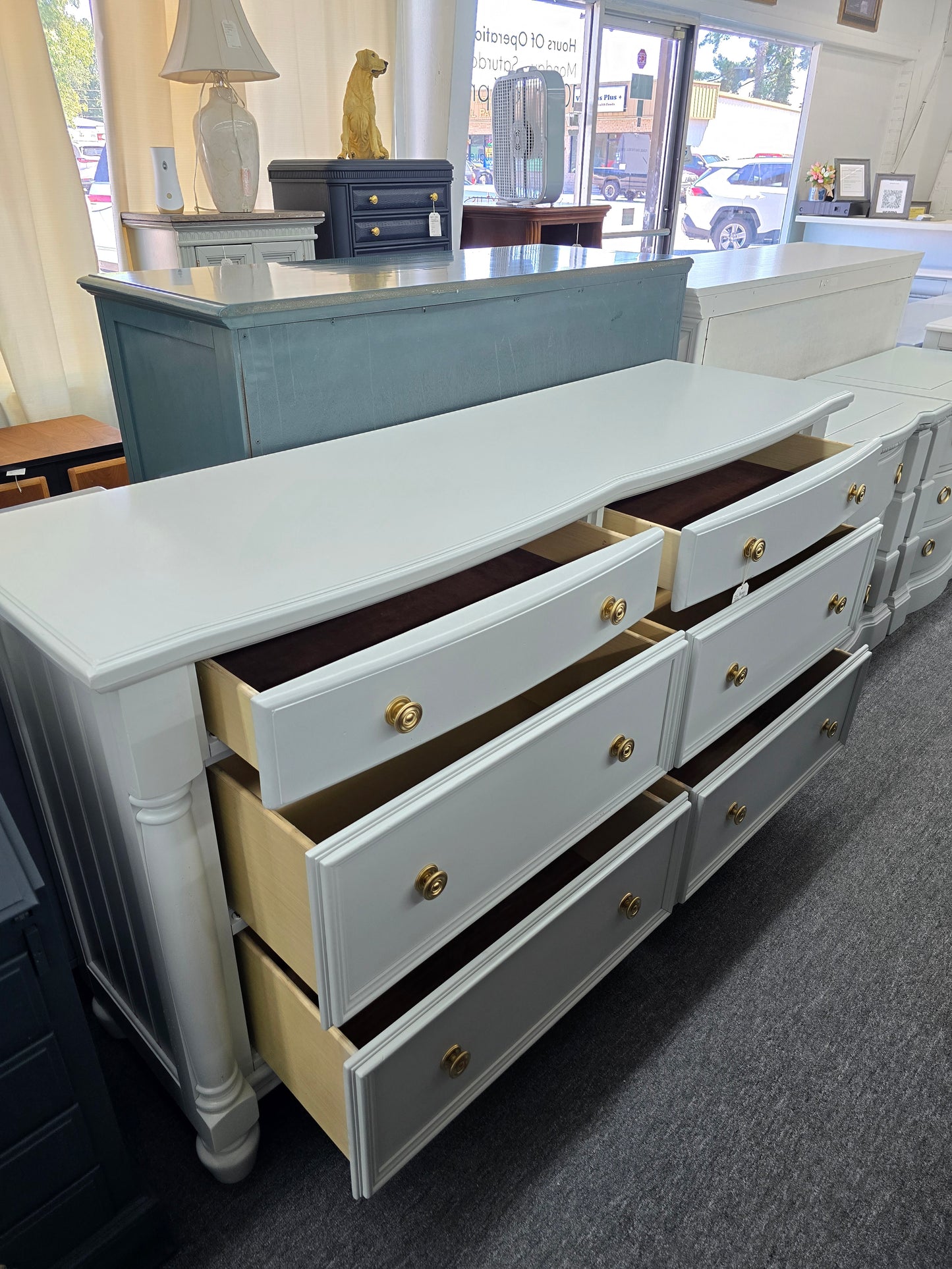 JC PENNEY Chris Madden gray dresser