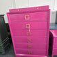 Hot pink gorgeous Michael Weiss tall chest