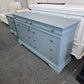 Colezione Europa blue 8 drawers dresser