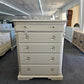 Broyhill off white chest of drawers