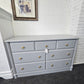 CAPRETTI solid wood gray dresser