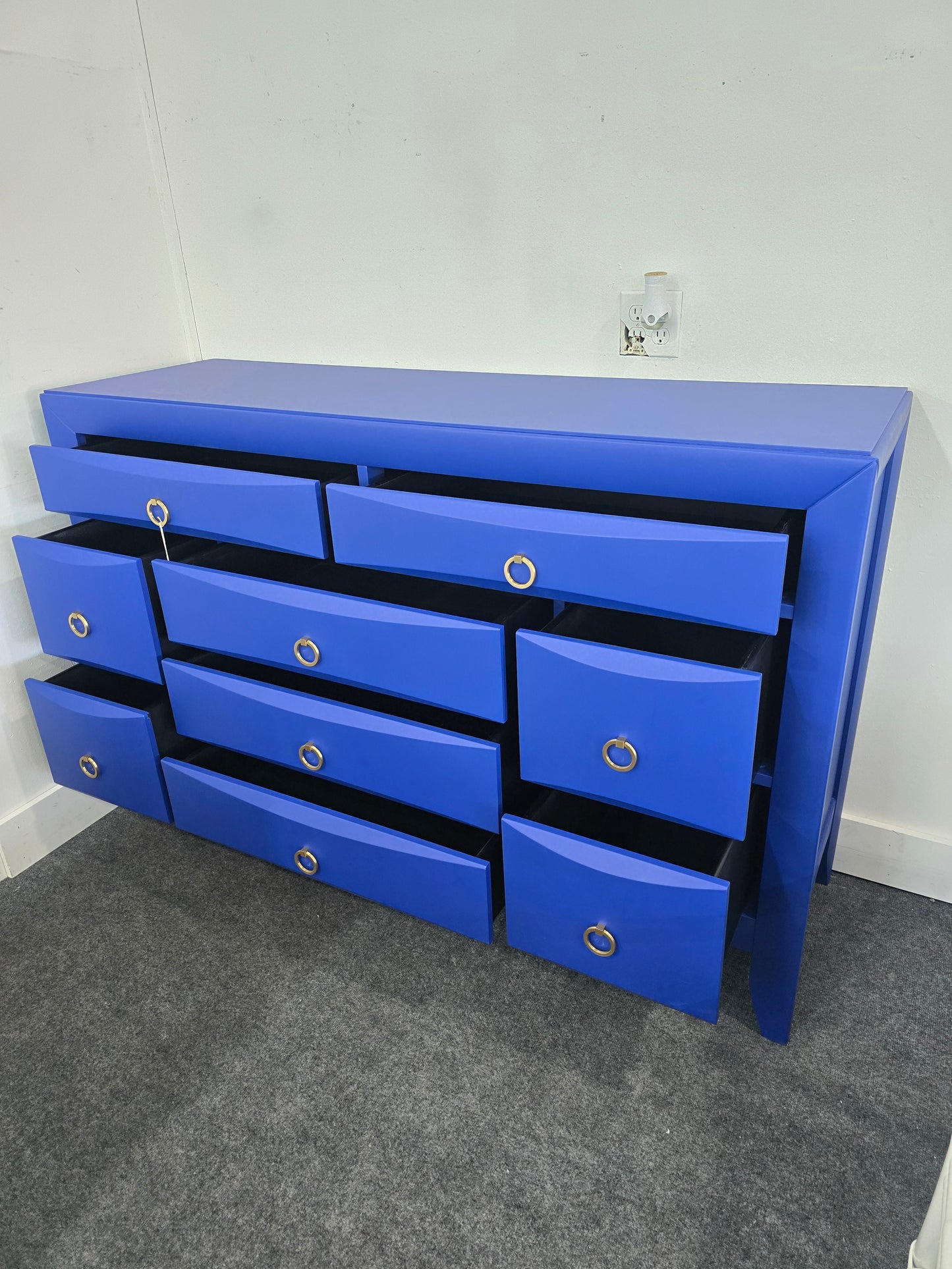 Navy blue gorgeous dresser