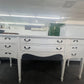 Solid wood white Distressed buffett