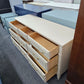 Solid wood Bassett beige Regency dresser