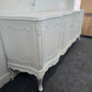 Antique white Distressed long buffet