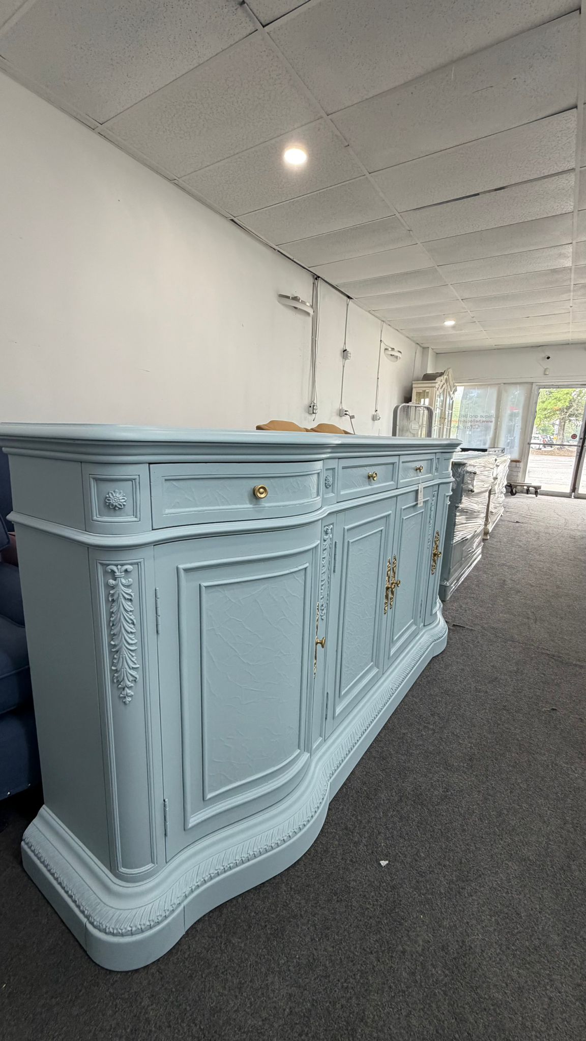 Seven seas baby blue sideboard