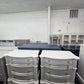 Beautiful pair of off white big nightstands