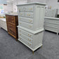 Broyhill tall gray chest