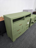 Oak moss green dresser