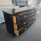 Stanley black dresser