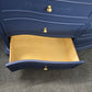 Super cute 6 drawers navy blu3 dresser
