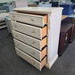 Broyhill off white chest of drawers