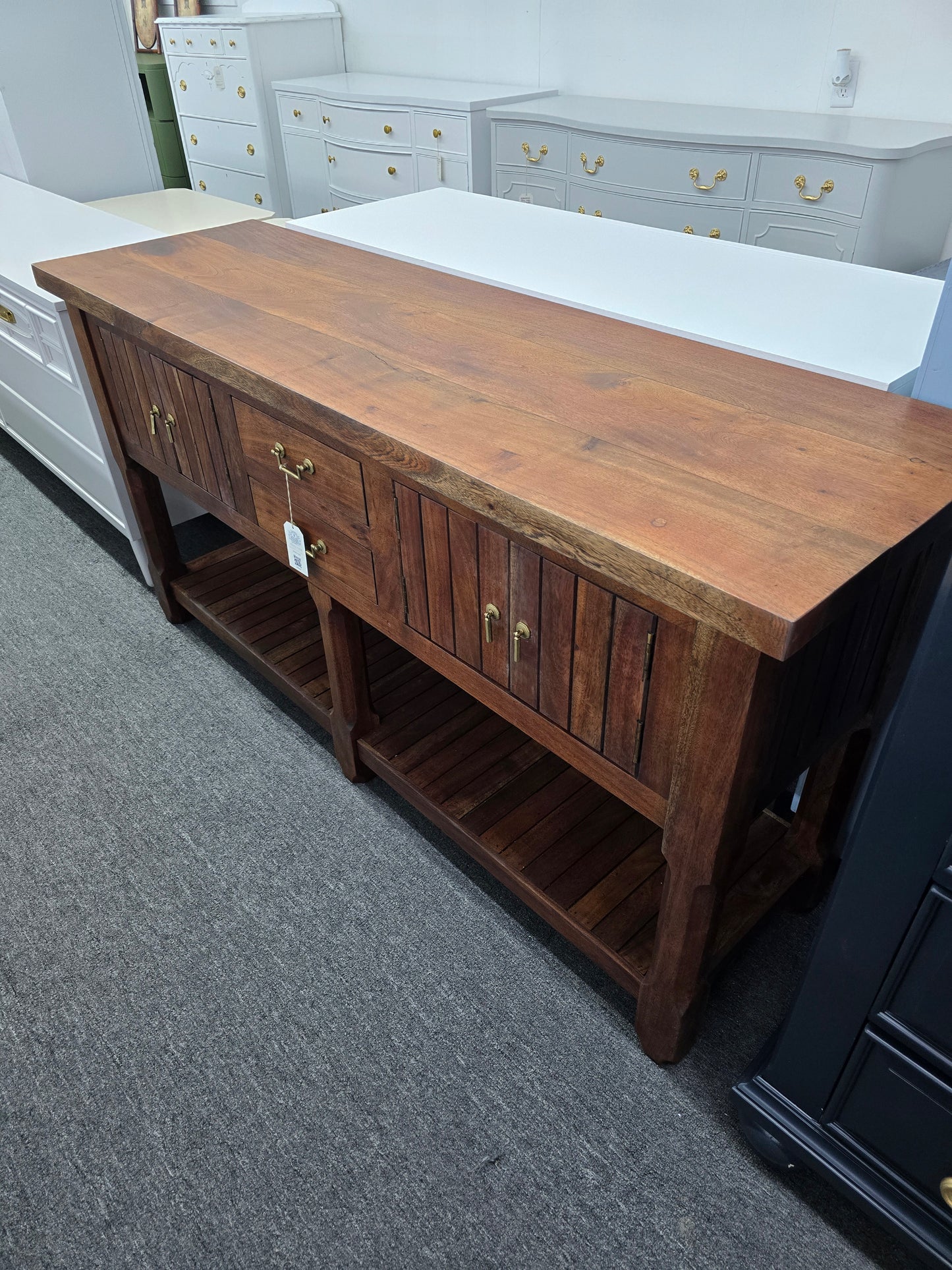 Solid wood Rustic buffet