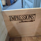 Thomasville green gray pair of nightstands