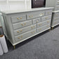 Broyhill gray dresser
